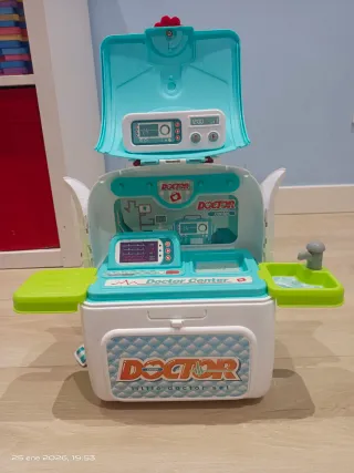 Mochila y maletín médicos