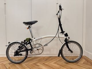 Bici Plegable Brompton Blanca