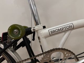 Bici Plegable Brompton Blanca