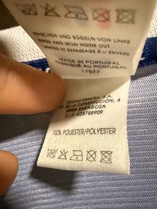 Camiseta Adidas Real Madrid Cantera 1998