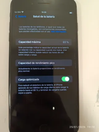 iPhone 7 Plus Space Gray (93% salud de batería)