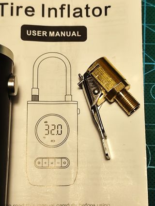 Compresor inalámbrico portátil coche 2 boquillas