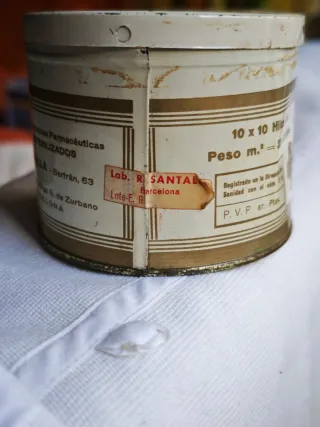 Lata metálica Orsan Apósitos Esterilizados