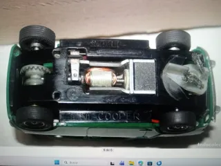 Scalextric Exin Mini Cooper Rally Monte-Carlo