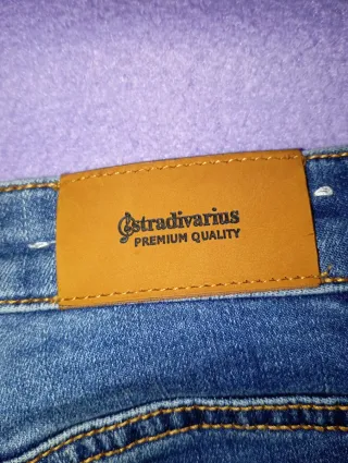 Pantalón vaquero mujer azul