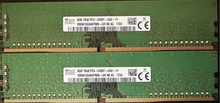2x 8GB SK hynix DDR4 RAM 2400MHz