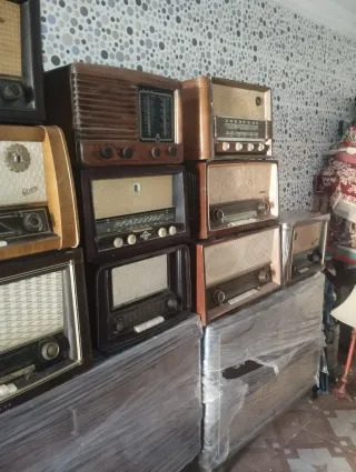 Radios antiguas de madera