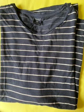 Camiseta de manga larga de rayas M