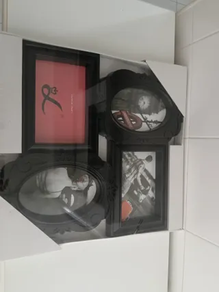 Marco de fotos negro múltiple