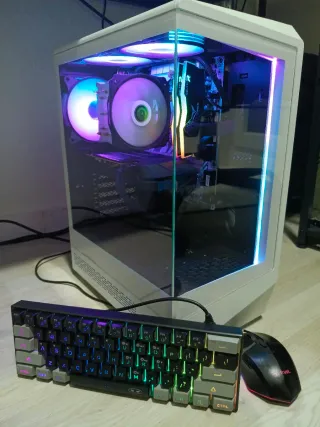 PC Gamer Blanco i7 RTX 2060 16GB RAM