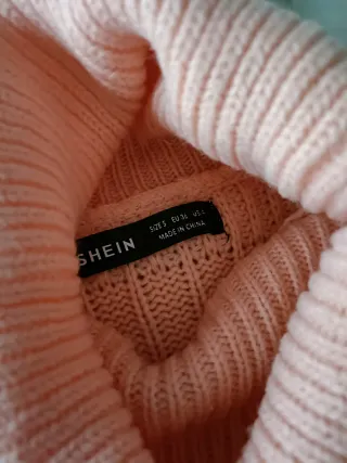 Jersey coral largo nuevo