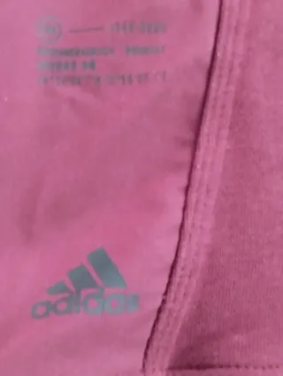 SUDADERA ADIDAS (No falsificación) BURDEOS, NUEVA