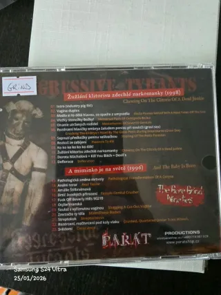 Aggressive Tyrants - The Gore Grind Nineties CD