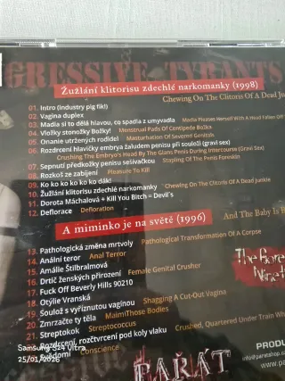 Aggressive Tyrants - The Gore Grind Nineties CD