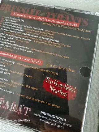 Aggressive Tyrants - The Gore Grind Nineties CD