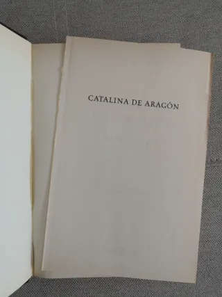 Libro "Catalina de Aragón"