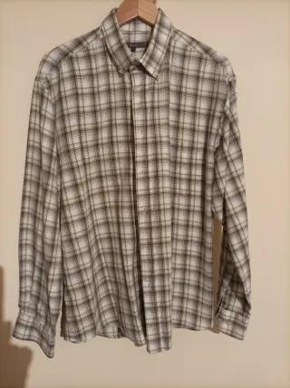 Camisa de caballero a cuadros