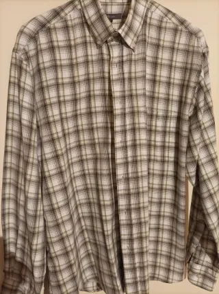 Camisa de caballero a cuadros