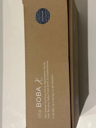 Mochila Portabebés Boba X Denim Dark Rain SIN USAR