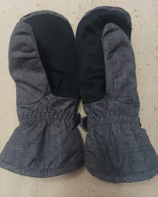 Manoplas de esquí grises talla L