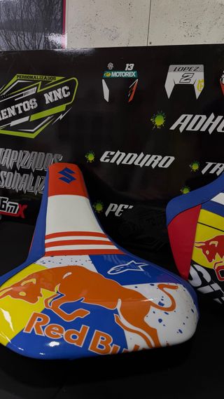 Tapizado Suzuki LTZ400 personalizado