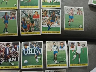 Cromos Liga 81-82 Últimos Fichajes ESTE