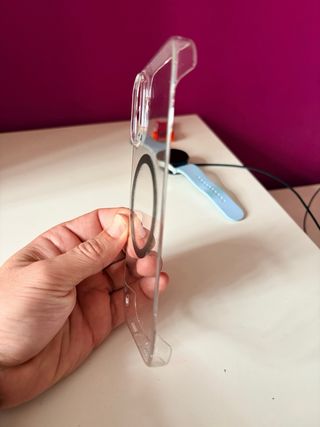 Funda iPhone 17 Transparente.