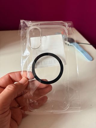 Funda iPhone 17 Transparente.