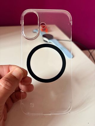 Funda iPhone 17 Transparente.