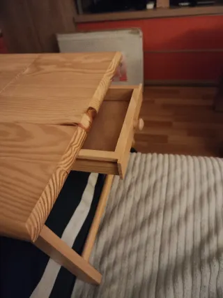 Mesita para portátil/desayuno de madera