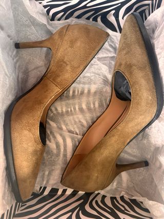 Zapato tacón Free Lance Kaki