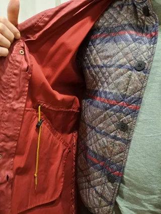 Parka Levi's 2 piezas T-L Roja