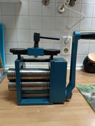 Laminadora Joyería 3 en 1 Metales