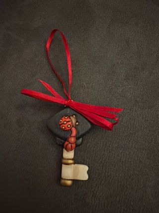 Chiave Thun portafortuna laurea coccinella