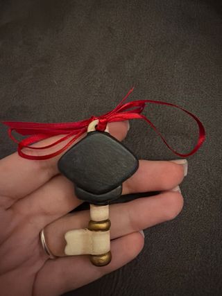 Chiave Thun portafortuna laurea coccinella