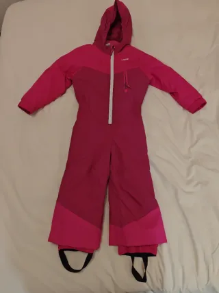 Mono Nieve Niña Rosa