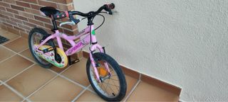 Bicicleta infantil Orbea rosa