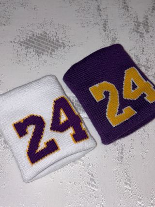 Muñequeras Kobe Bryant #24 (Nuevas)