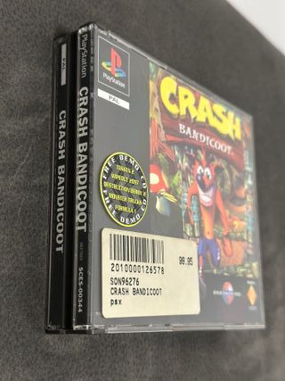 Crash Bandicoot doppia confezione e Crash Bash PS1