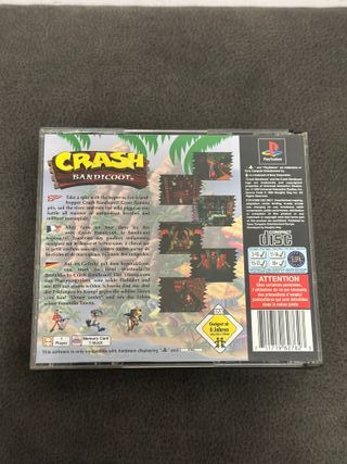 Crash Bandicoot doppia confezione e Crash Bash PS1