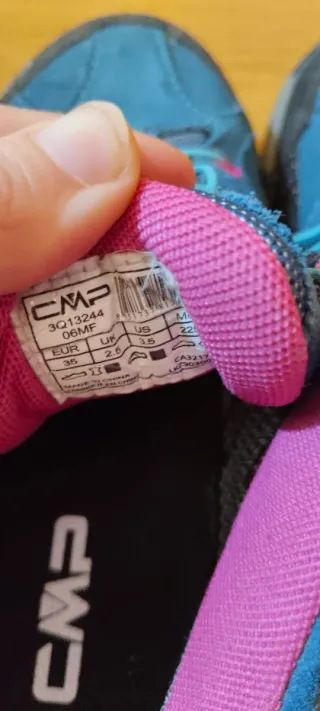 Zapatillas montaña CMP Waterproof T.35