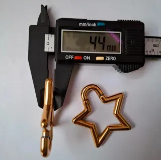 Pesos para dilataciones Estrella Dorados