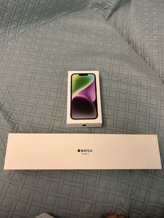 iPhone 14 y Apple Watch Series 3