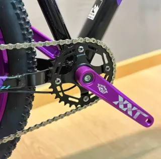 Bicicleta fibra de carbono dirt jump