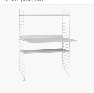 Escritorio modular String blanco 78cm ancho x 58cm