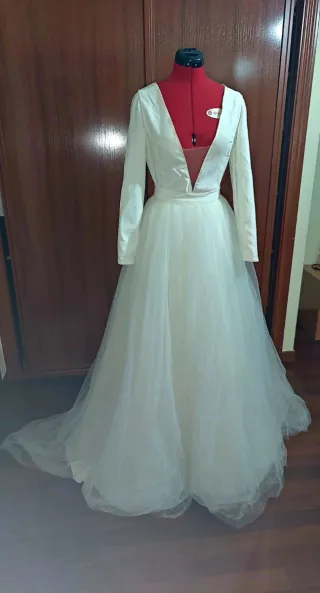 Vestido Novia Hecho a Mano