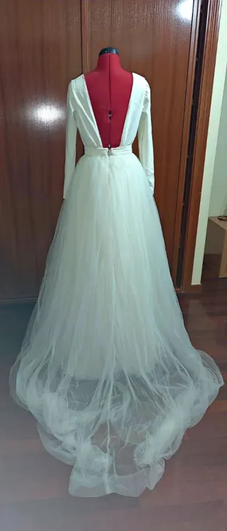 Vestido Novia Hecho a Mano