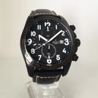Reloj Kronos Cronógrafo Negro