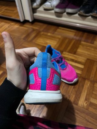 Adidas Hyperfast 2.0 K Donna Rosa/Blu