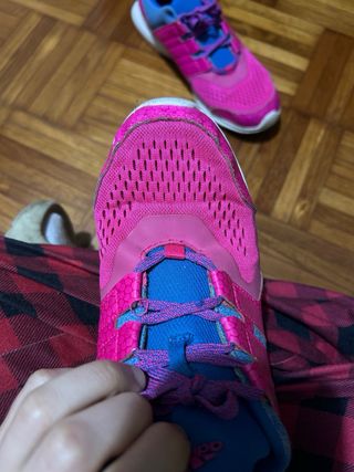 Adidas Hyperfast 2.0 K Donna Rosa/Blu